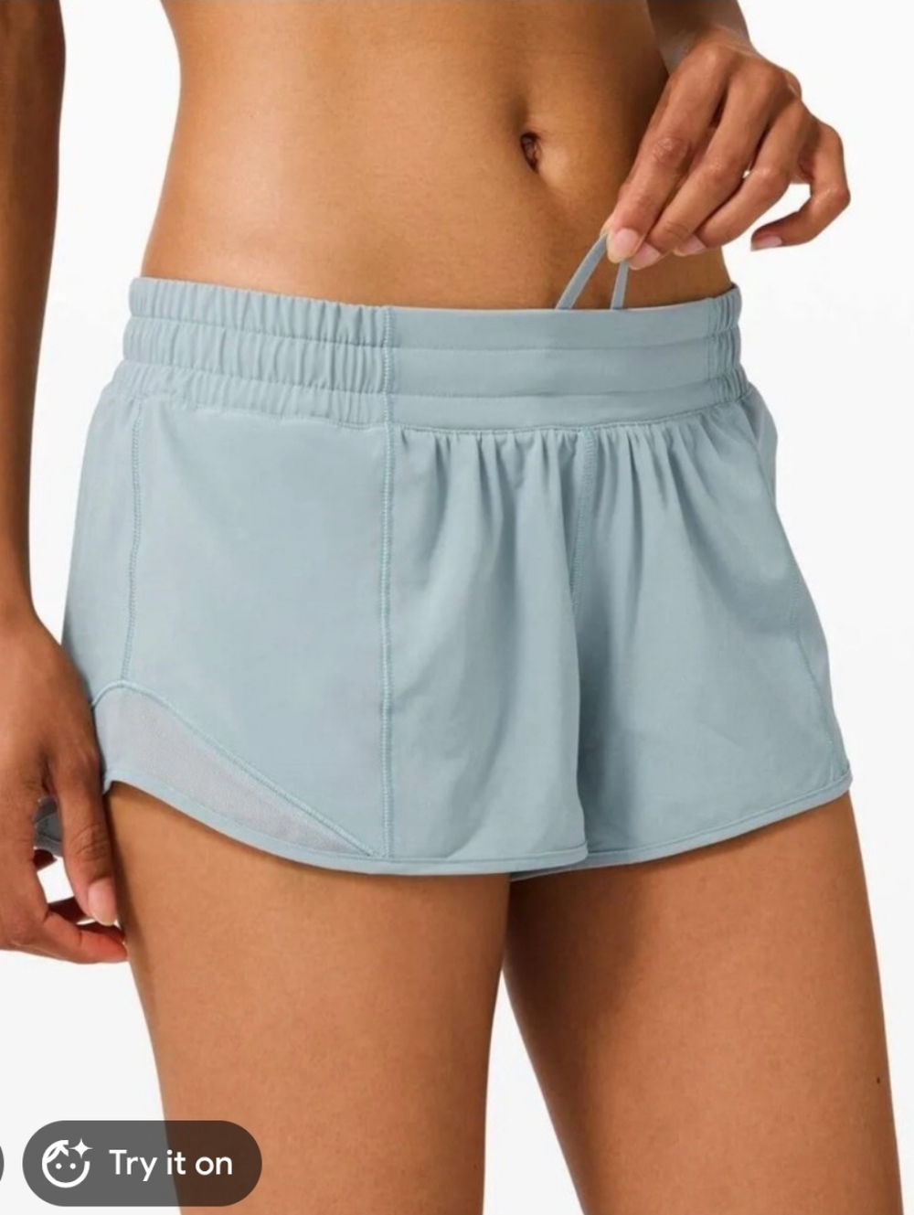 Lululemon Hotty Hot Blue Cast Women's Athletic Short